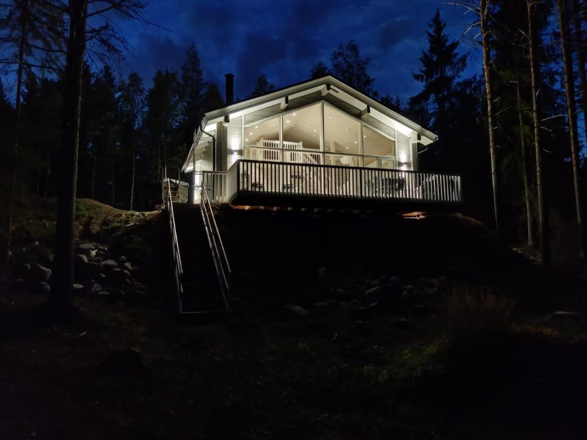 Villa Sirius Sieri, Nice Log-Cottage By The Lake روفانييمي المظهر الخارجي الصورة