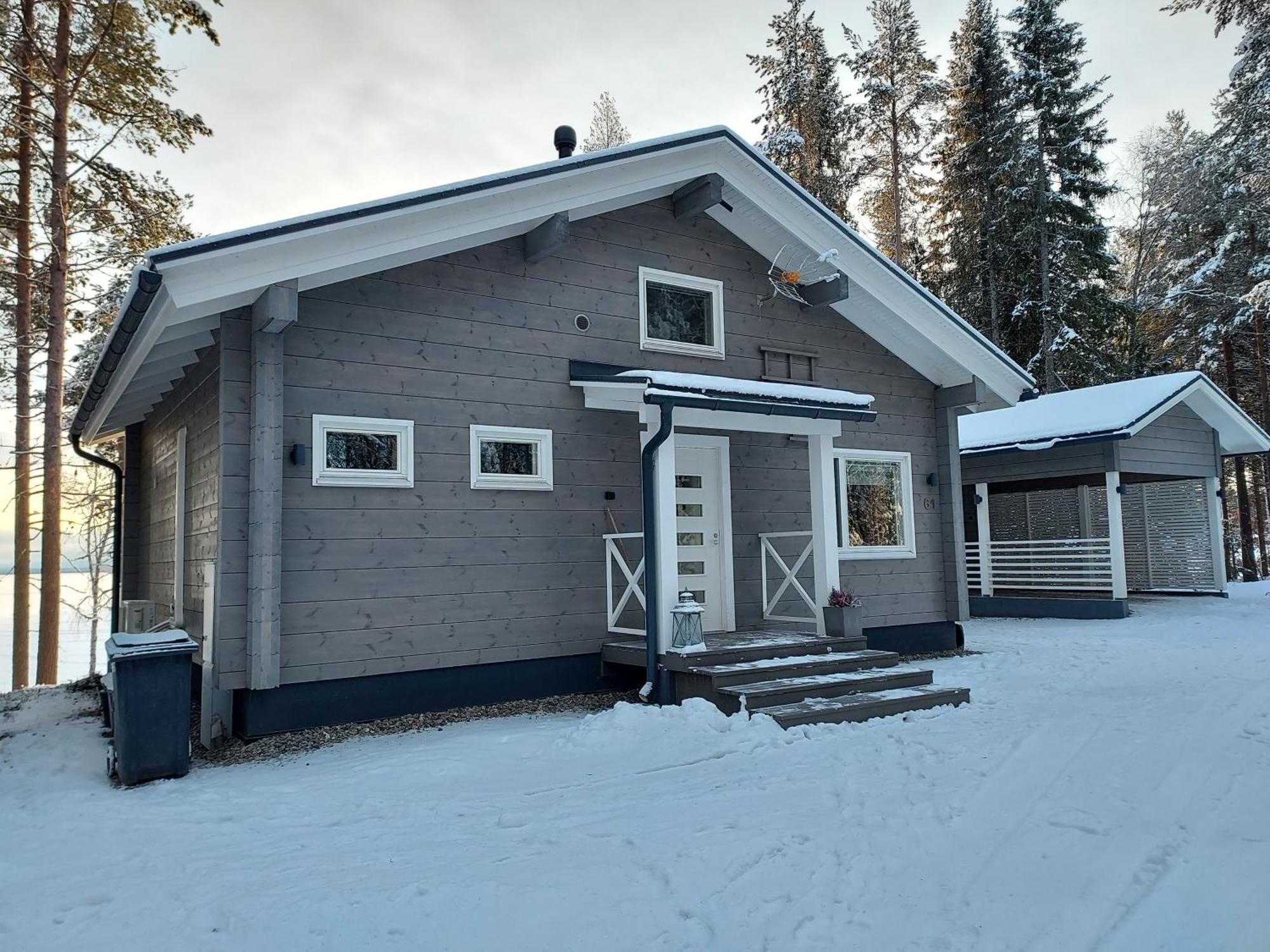 Villa Sirius Sieri, Nice Log-Cottage By The Lake روفانييمي المظهر الخارجي الصورة